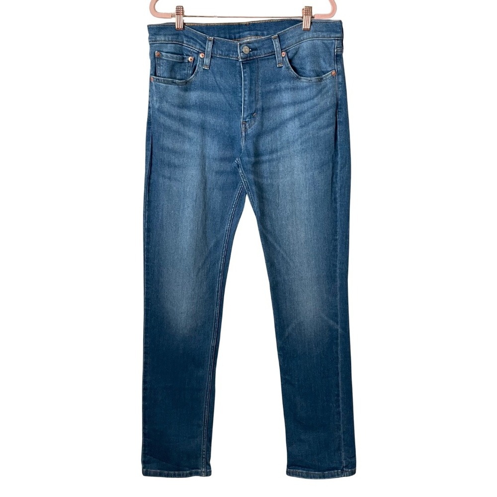 Levis‎ Jeans Mens 33x34 Blue 511 Premium Denim Slim Fit Cotton Blend Classic